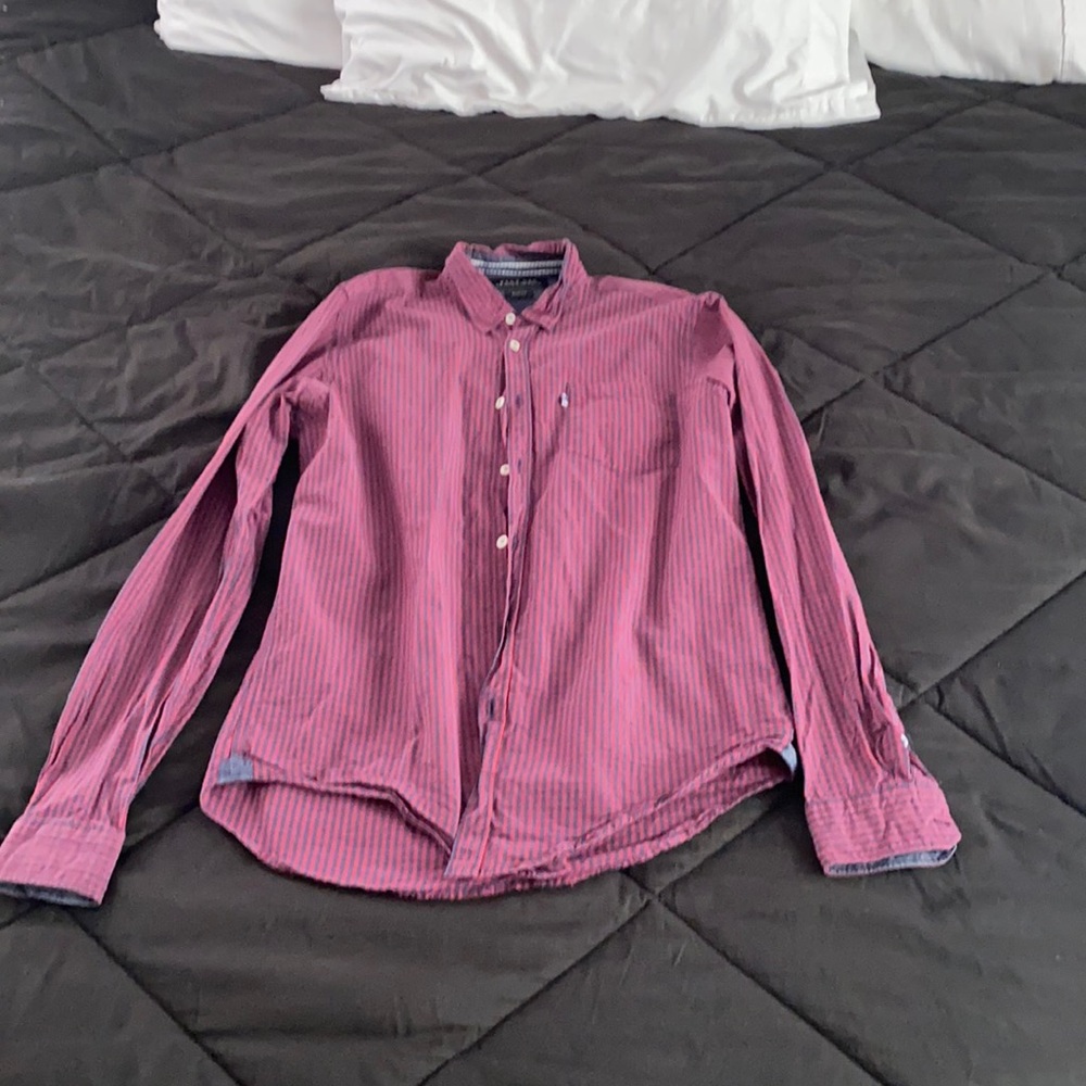 Slim fit button up